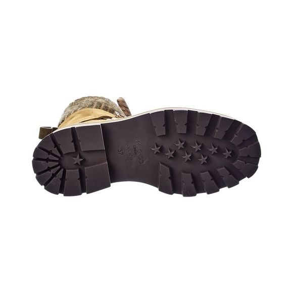 Jimmy Choo Chike Suede Bootie, Green - Picture 4 of 5